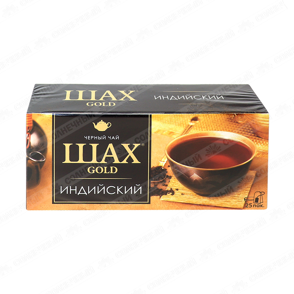 Чай черный Шах Gold 25 пакетиков