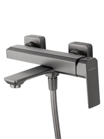 Смеситель для ванны с душем WONZON & WOGHAND DIAMOND, Темный графит (WW-88639011-BGM)