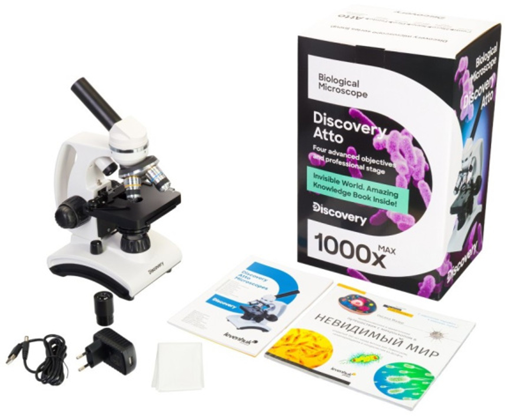 Микроскоп Levenhuk Discovery Atto Polar