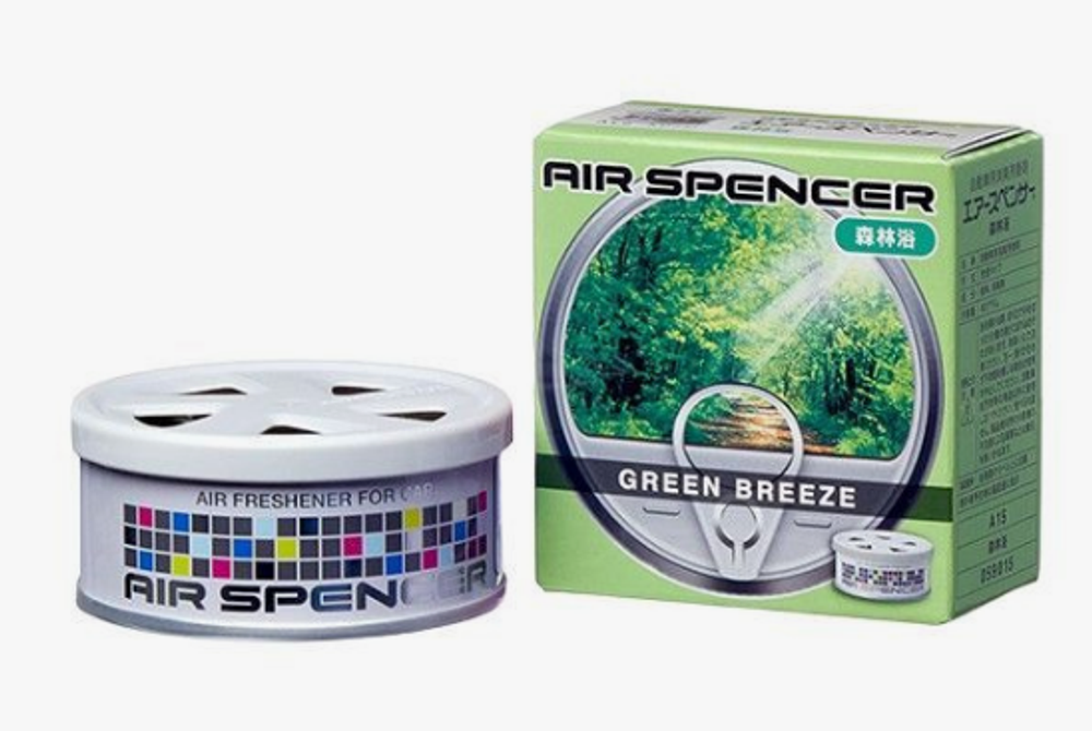 Ароматизатор в банке EIKOSHA" меловой Spirit refill - А-015 GREEN BREEZE/зеленый бриз