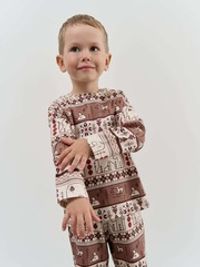 Пижама для мальчиков "Лесные сказки" 0+