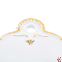 Доска для нарезки Queen's Crown Золотая роза 24 см