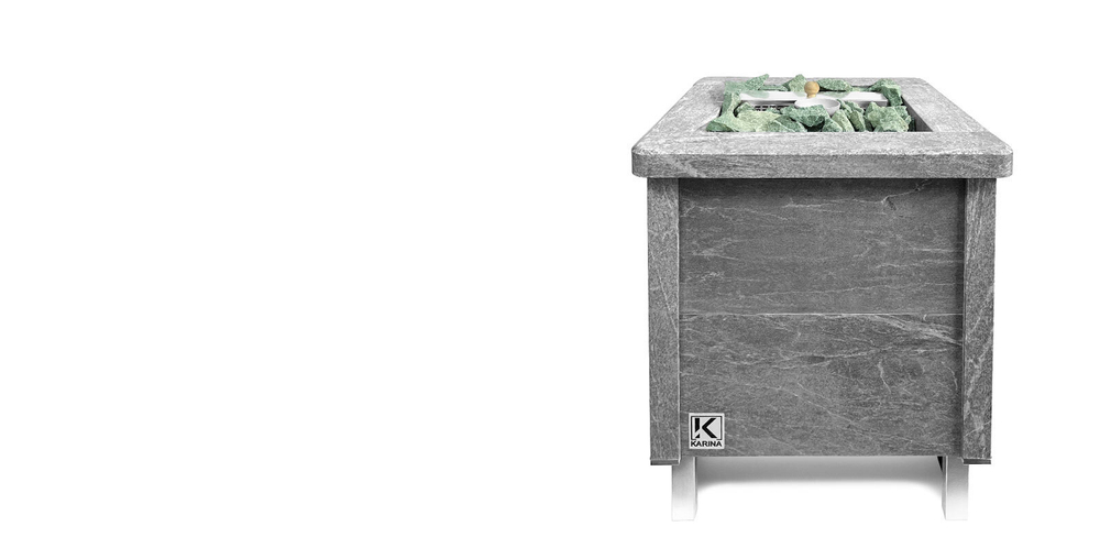 Электрическая печь KARINA Quadro 15 Талькохлорит