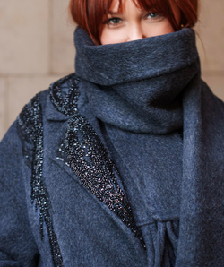 Пальто Графит