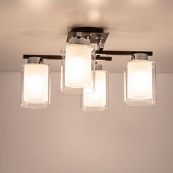 Citilux Диез CL111141 Люстра потолочная Чёрная