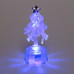 Сувенир с подсветкой «Весёлая ёлочка» 7,5*2 см