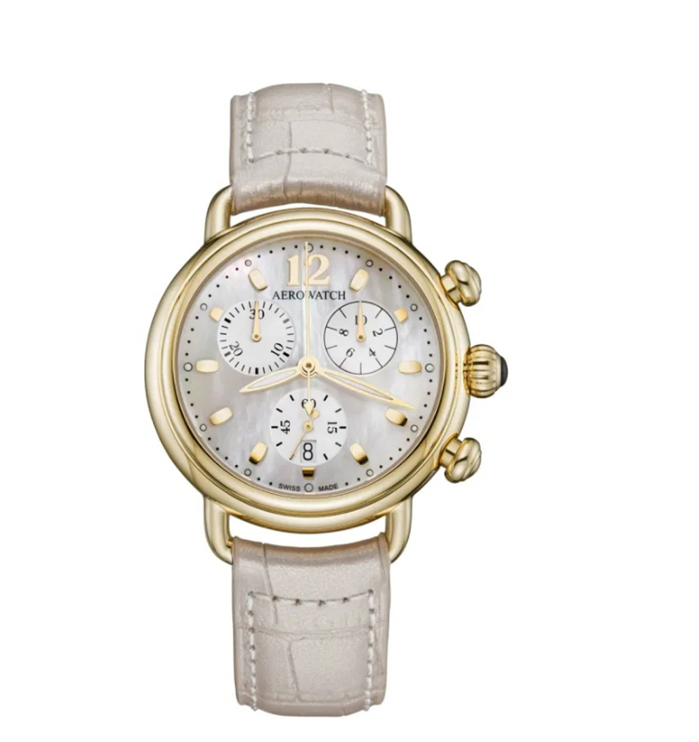 Aerowatch 1942 Chrono Lady A 81105 JA02