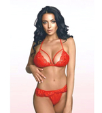 Комплект открытый Amor El красный L/XL