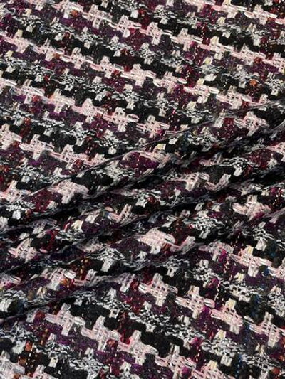 Твид п/а с шерстью, п/э и п/у разноцветный