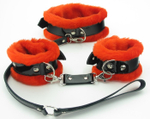 Набор с красным мехом BDSM Light 760002ars