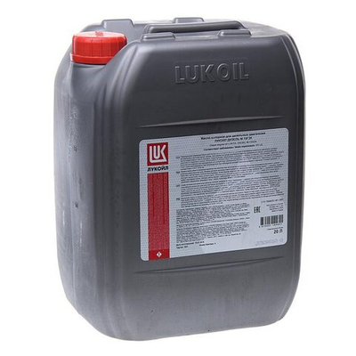 М10Г2К минеральное моторное масло канистра пластик Лукойл (20л.)