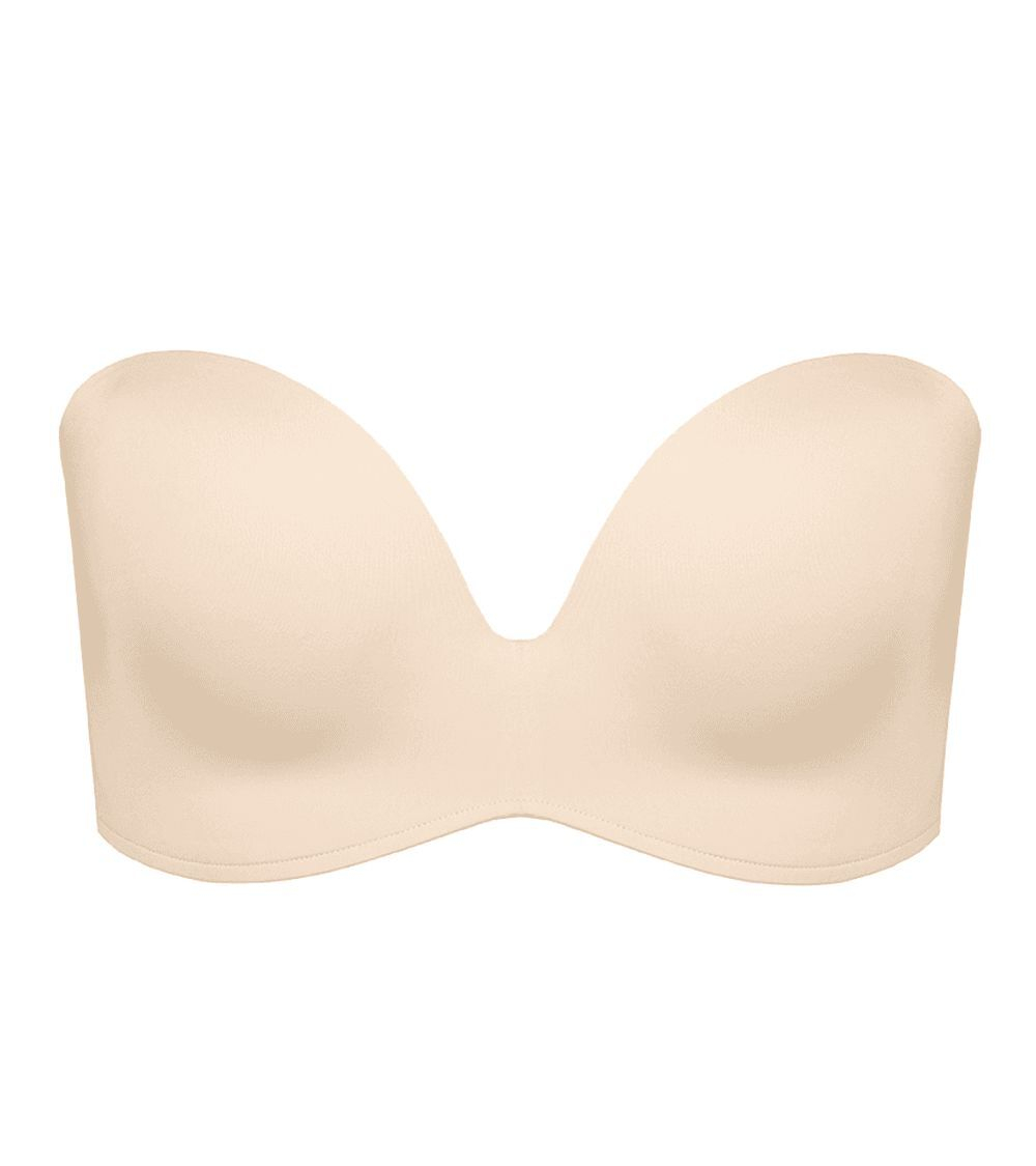 Бюстгальтер Ultimate Strapless Bra без бретелей (Размер: 65H) (Цвет: пудровый)