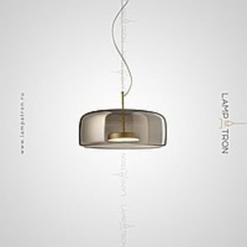 Подвесы с LED источником света и абажуром из стекла DAUPHIN