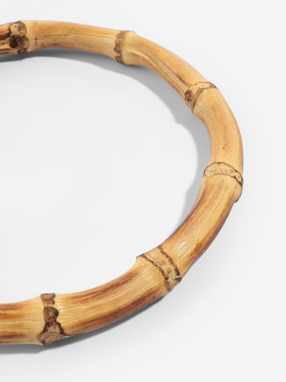 Ручки для сумок бамбуковые D - 13 см 2 шт