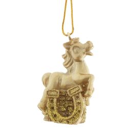 GAEM Фигурка декоративная подвесная "Лошадка", L3 W1,5 H4 см, 3в.