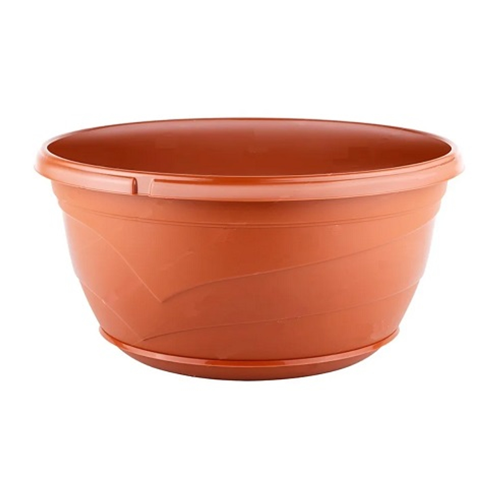 Горшок для цветов подвесной "Венеция" 6л терракот(с поддоном/без подвеса)