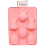 Форма силиконовая «Шарики» 16*22*3см, микс цветов