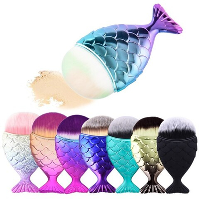 Кисть Рыбка для макияжа, маленькая, 1шт