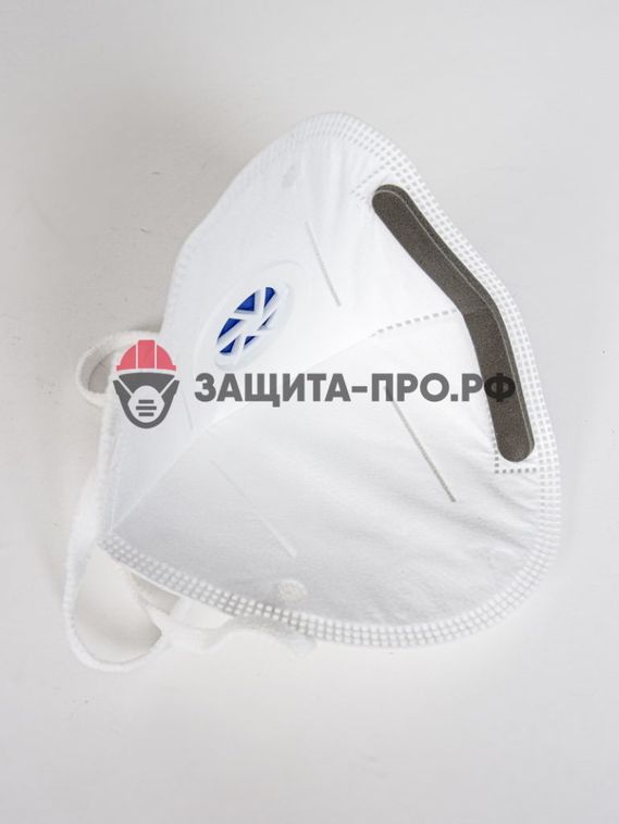 Респиратор медицинский Wall 95HK, FFP2, с клапаном выдоха, складной