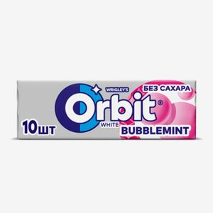 Резинка жевательная Orbit Белоснежный Bubblemint 13.6 г