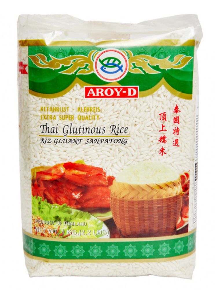 Рис Aroy-D клейкий 1 кг
