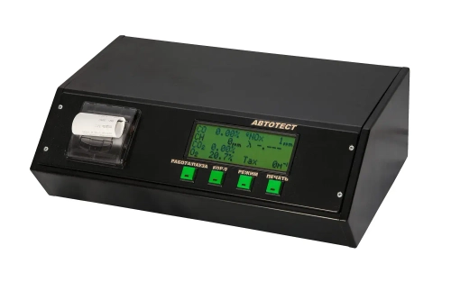 АВТОТЕСТ-02.03П (1 кл) автомобильный 5-ти компонентный газоанализатор