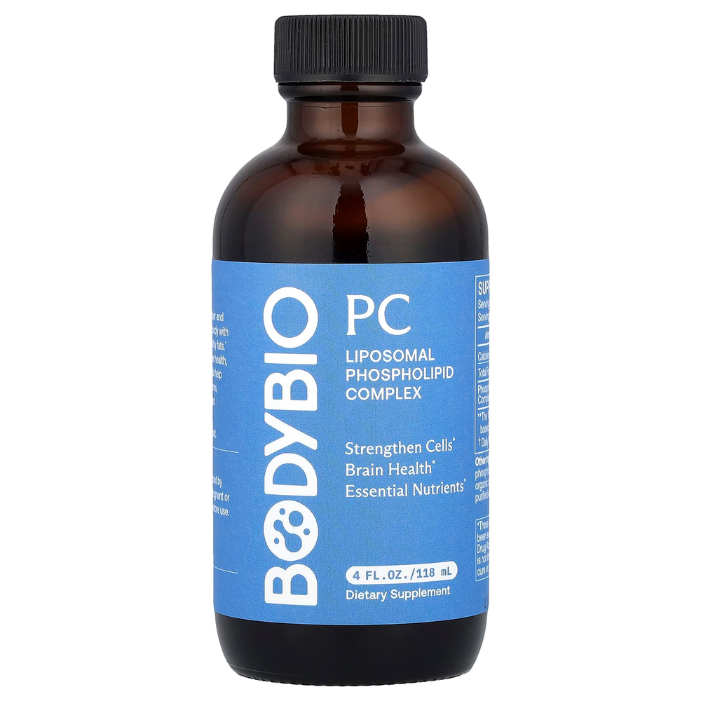 BodyBio, ФК, липосомальный фосфолипидный комплекс, 118 мл (4 жидк. унции)
