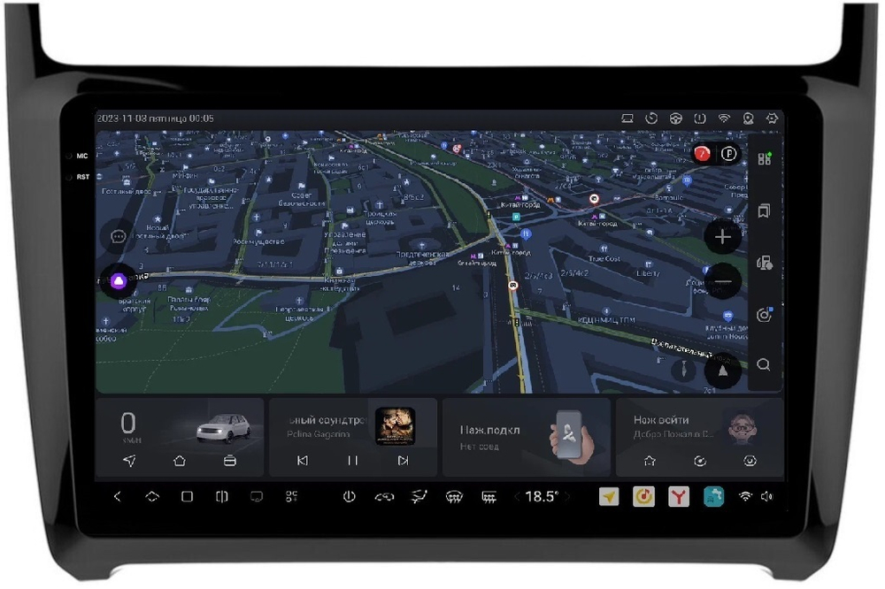 Магнитола для Volkswagen Polo 2009-2020 - Carmedia OL-9903 QLed+2K, Android 13, UIS7870 (DUDU7), CarPlay, SIM-слот