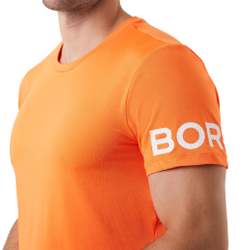 Мужское теннисное поло Björn Borg T-Shirt Men - Orange