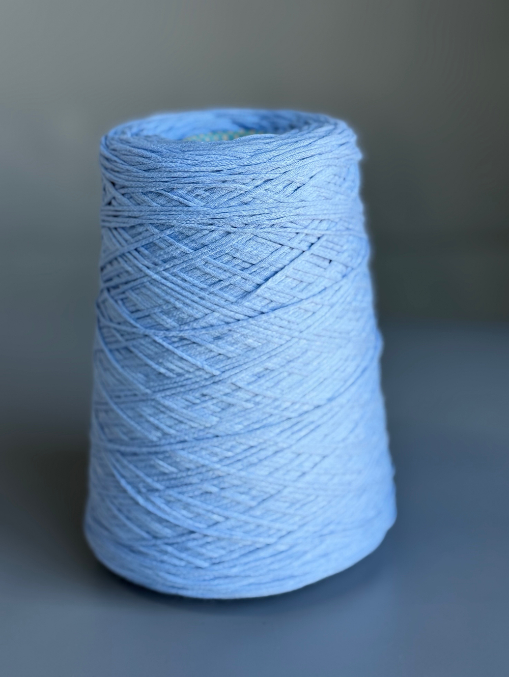 Пряжа Filati BE.MI.VA Park Fine (62% хлопок, 38% па), 360м/100 гр, голубой