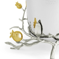 Ваза Michael Aram Pomegranate Silver & Gold (26.7 см)