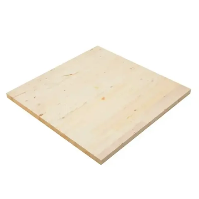 Мебельный щит / площадка лестничная Дом Дерева 1000x1000x40мм Сосна АВ Цельноламельный