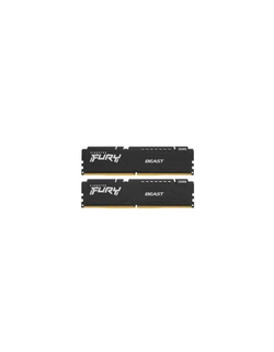Kingston DRAM 16GB 5200MT/s DDR5 CL40 DIMM (Kit of 2) FURY Beast Black [KF552C40BBK2-16]