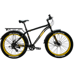 Велосипед Tech Team Flex 26",рама 19, желтый