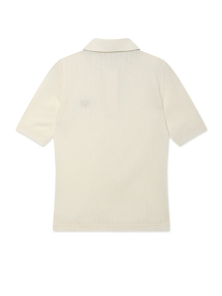 Женская Рубашка Sheer Rib Polo