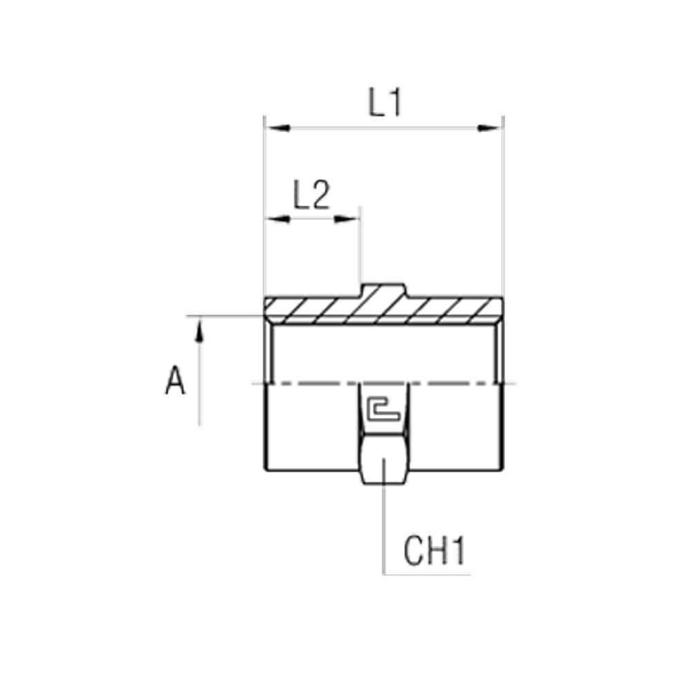 Соединение PSN 22x1.5
