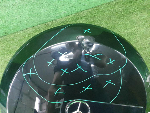 Кожух запасного колеса Mercedes G W463 (2018-н.в.)