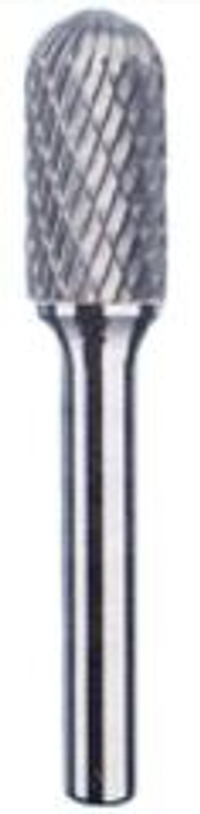 Борфреза со сферическим торцом твердосплавная