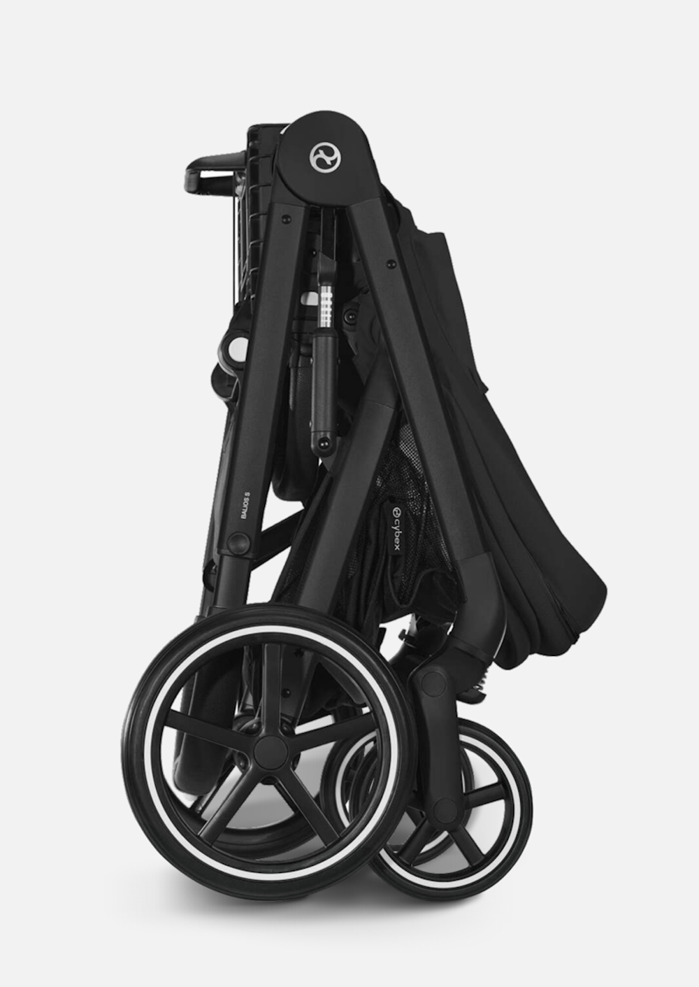 Cybex Детская коляска Balios S Lux BLK 2 в 1 цвет Moon Black