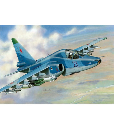 Сборная модель ZVEZDA Российский истребитель танков Су-39, 1/72
