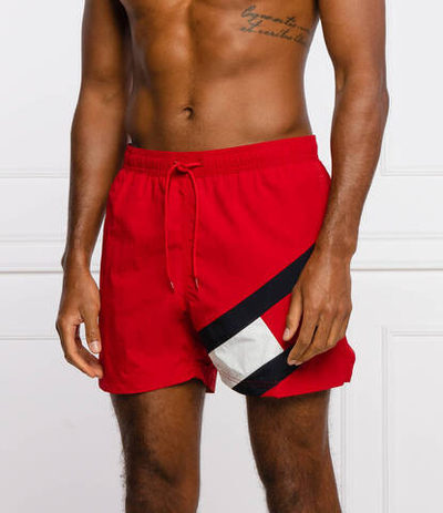 шорты для плавания Tommy Hilfiger Swimwear - красный(UM0UM02048)