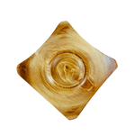 Деревянная квадратная тарелка Art of Siberia-чаша из древесины кедра. T45