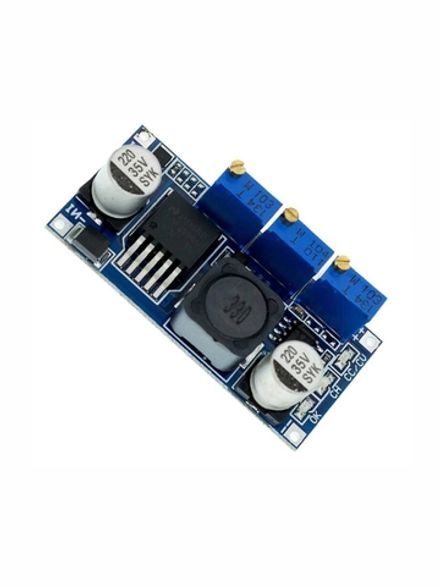 Понижающий преобразователь напряжения LM2596 с регул. тока (7-35B на 1.25-30B) 0-3A