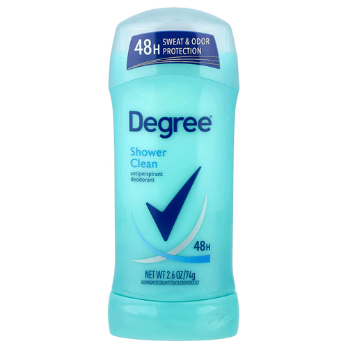 Degree, Дезодорант-антиперспирант, очищение для душа, 74 г (2,6 унции)