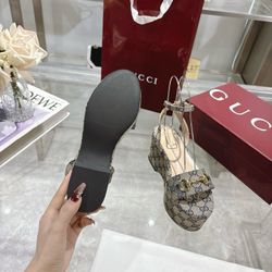 Gucci Horsebit Flatform Sandal