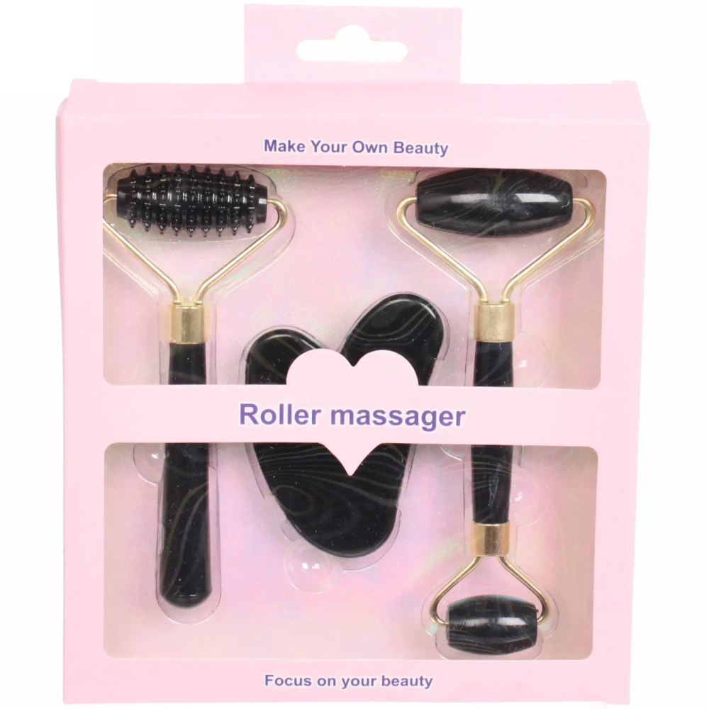 Набор массажеров косметический «Gua sha», цвет микс