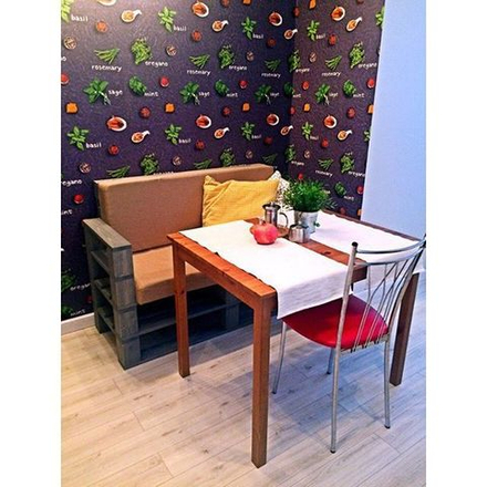 Диван стилизованный под поддоны ДВ13