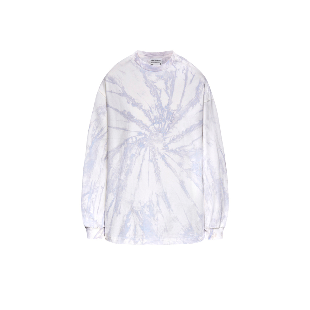 Лонгслив Called a Garment Essential Tie-Dye "Ash Spiral"
