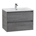 Тумба с раковиной BelBagno KRAFT 70 2C-SO/BB700ETL Cemento Grigio