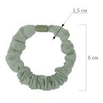 Резинки для волос НАБОР 3 шт., 3х19 см, скранч, ассорти, MONTE VITA, 457074